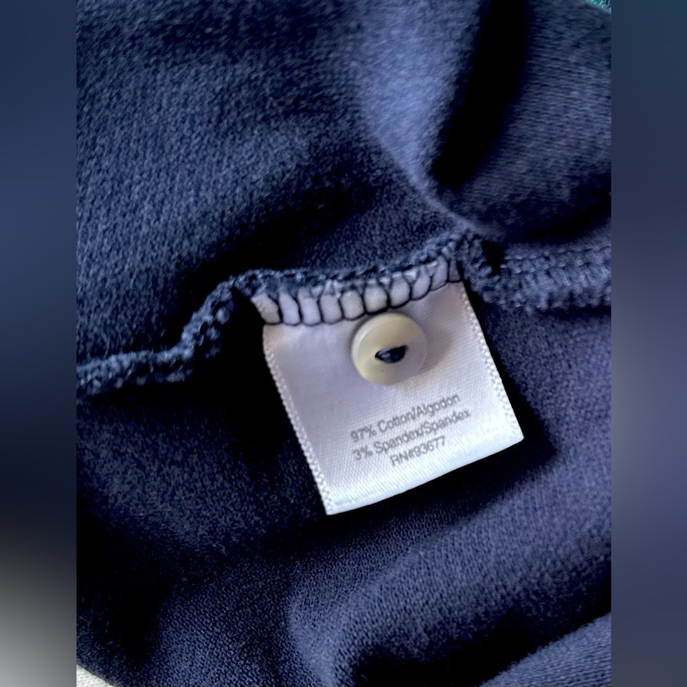 NWT St. John's Bay Women Polo Blue Shirt Size XL - Picture 5 of 8